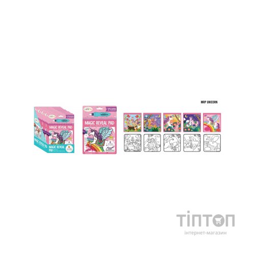 Набір для творчості Let’s Craft водні розмальовки Магічні перетворення Єдинороги (MRP003)