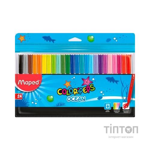 Набір для творчості Maped Фломастери Maped Color Peps Ocean 24 кол (MP.845722)