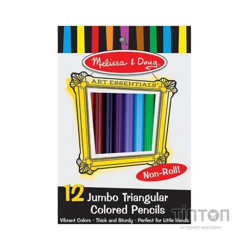 Набір для творчості Melіssa&Doug Кольорові олівці 12 кольорів (MD4119)