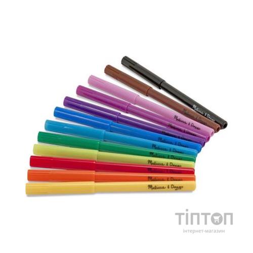 Набір для творчості Melіssa&amp;Doug Набір фломастерів 12 шт (MD14221)