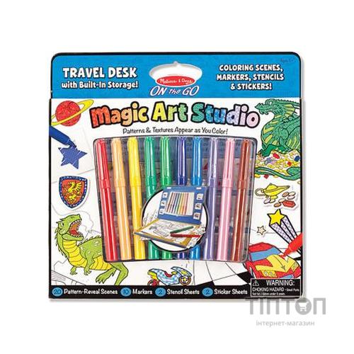 Набір для творчості Melіssa&Doug Розфарбування, наклейка, трафарет (MD5240)