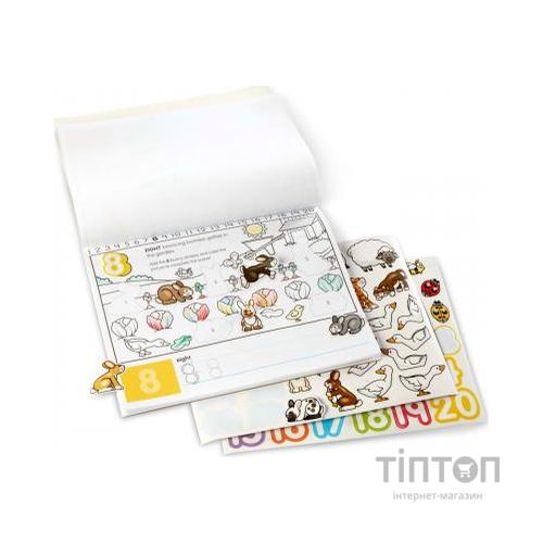 Набір для творчості Melissa&Doug Альбом розмальовок / наліпок Цифри (MD8566)