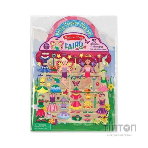 Набір для творчості Melissa&Doug Багаторазові наклейки Феї (MD19414)