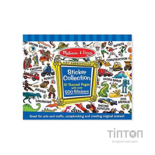 Набір для творчості Melіssa&Doug Блакитні стікери , 500 шт. (MD4246)