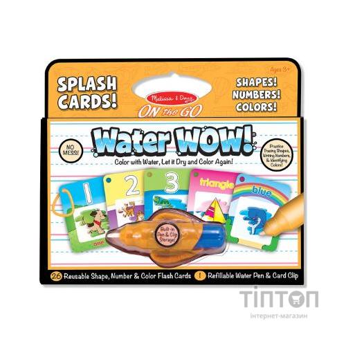 Набір для творчості Melissa&Doug Чарівна водна розмальовка Цифри, форми, колір (MD5237)
