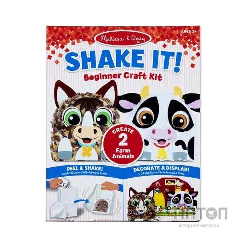 Набір для творчості Melissa&Doug Конфетті для виробів Друзі ферми (MD30183)