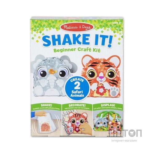 Набір для творчості Melissa&Doug Конфетті для виробів Друзі сафарі (MD30182)