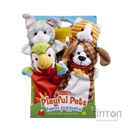 Набір для творчості Melissa&Doug Ляльковий театр Домашні тварини (MD19084)