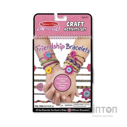 Набір для творчості Melissa&Doug Міні-набір для творчості Браслети-фенічкі (MD9422)