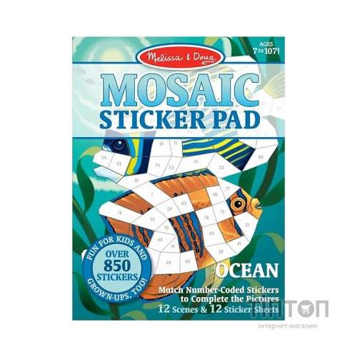 Набір для творчості Melissa&Doug Мозаїчні наклейки Океан (MD30161)