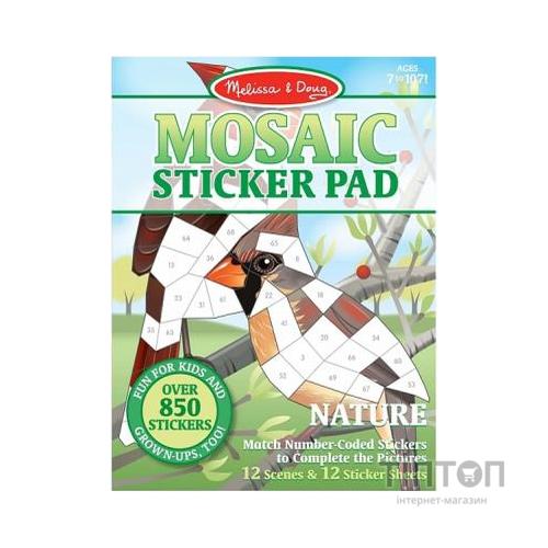 Набір для творчості Melissa&Doug Мозаїчні наклейки Природа (MD30162)