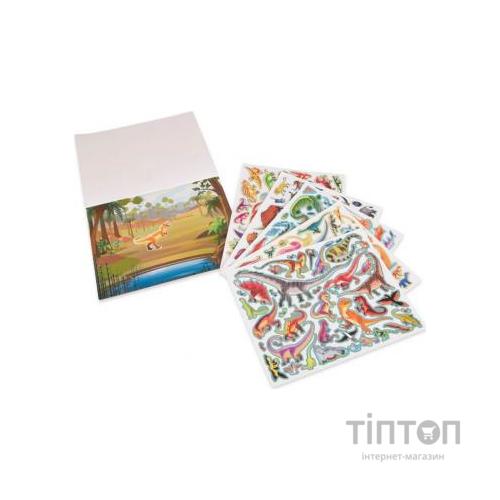 Набір для творчості Melissa&Doug Набір багаторазових наліпок Доісторичний сві (MD9341)