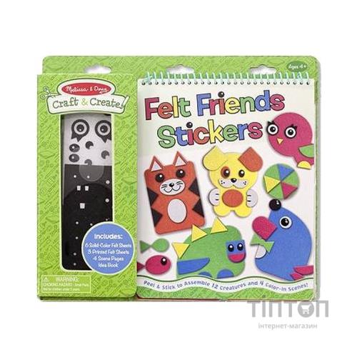 Набір для творчості Melissa&Doug Набір повстяних наліпок Друзі (MD5060)