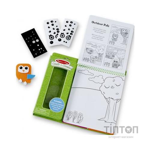 Набір для творчості Melissa&Doug Набір повстяних наліпок Друзі (MD5060)