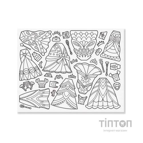 Набір для творчості Melissa&Doug Набір розмальовок-наліпок Модні наряди (MD9469)