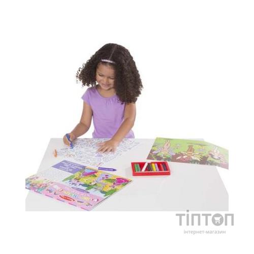 Набір для творчості Melissa&Doug Набір розмальовок-наліпок Модні наряди (MD9469)