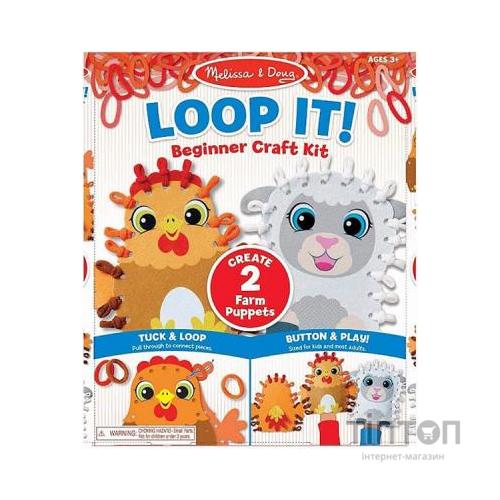 Набір для творчості Melissa&Doug Паперовий ляльковий театр Ферма (MD30194)