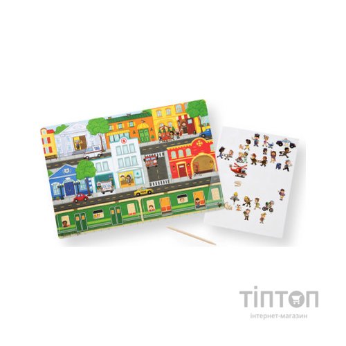 Набір для творчості Melissa&Doug Перевідні наліпки Навколо будинку (MD9530)