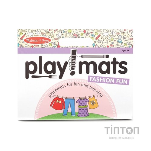 Набір для творчості Melissa&Doug розмальовка вирізання Мода (MD31433)