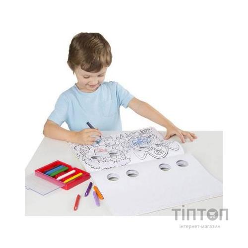 Набір для творчості Melissa&Doug Розмальовка з очима Обличчя (MD15169)