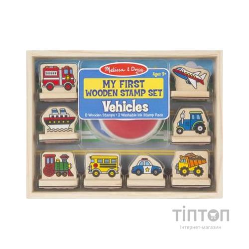 Набір для творчості Melissa&Doug Штампи Автомобілі (MD12391)