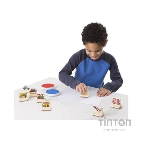 Набір для творчості Melissa&Doug Штампи Автомобілі (MD12391)