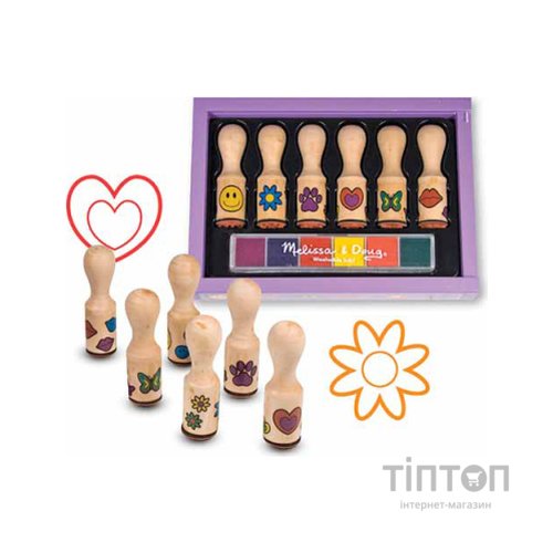 Набір для творчості Melіssa&Doug штампи 'Смайлики' (MD2407)