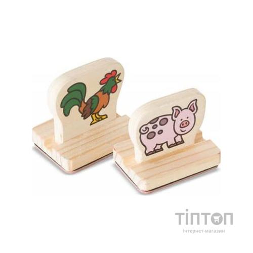 Набір для творчості Melissa&Doug Штампи Тварини на фермі (MD12390)