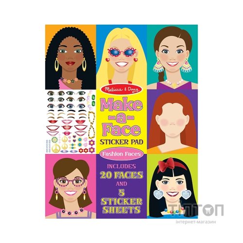 Набір для творчості Melіssa&Doug стікери 'Make-up' (MD14195)