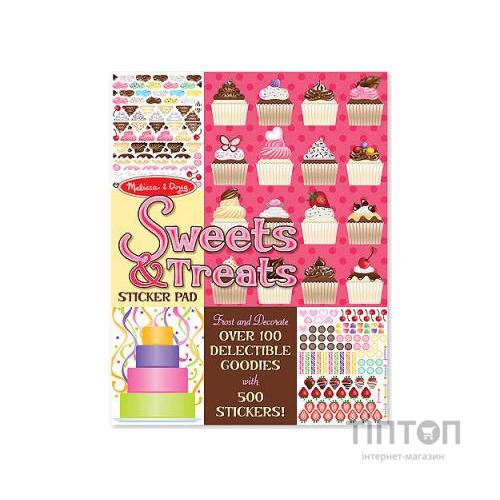 Набір для творчості Melіssa&Doug стікери 'Мої солодощі' (MD4239)