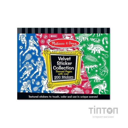 Набір для творчості Melіssa&Doug вельветові стікери для хлопчиків (MD4236)
