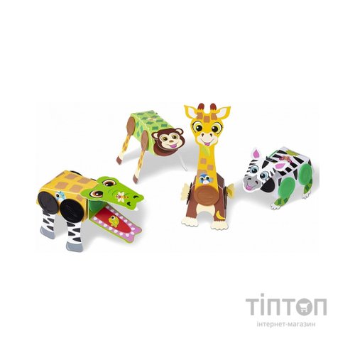 Набір для творчості Melissa&Doug Веселі тварини Сафарі (MD30190)