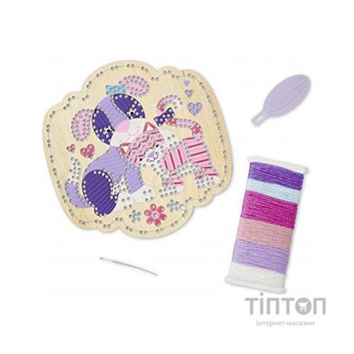 Набір для творчості Melissa&Doug Вишивка по дереву Кошеня і щеня (MD8916)