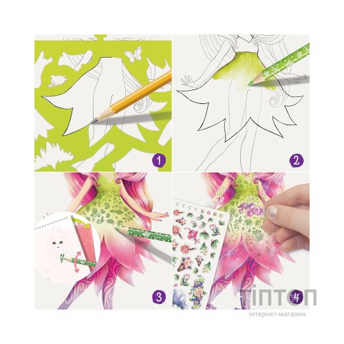 Набір для творчості Nebulous Stars Скетчбук: Петулія, мотиви лісу (11103)