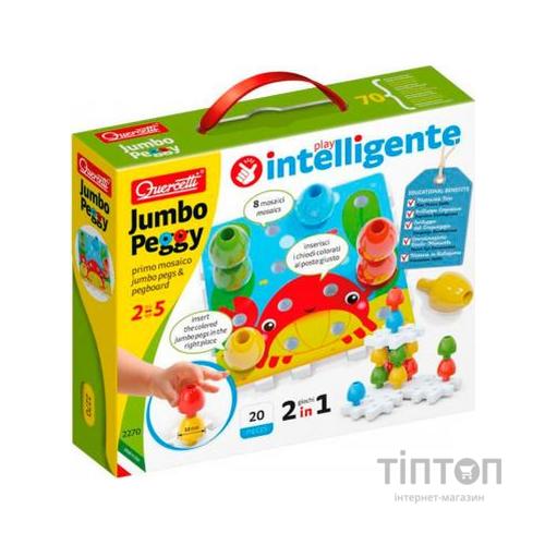 Набір для творчості Quercetti Jumbo Peggy 16 деталей (2270-Q)