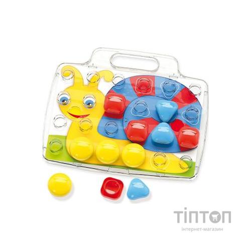 Набір для творчості Quercetti Мозаїка 24 великі фішки + дошка (4400-Q)