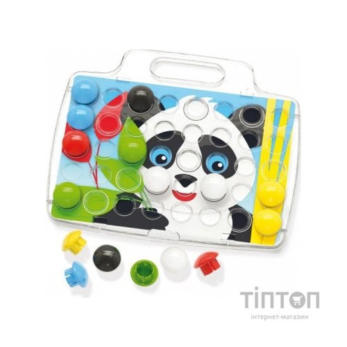 Набір для творчості Quercetti мозаїка 40 великих фішок + дошка (4206-Q)