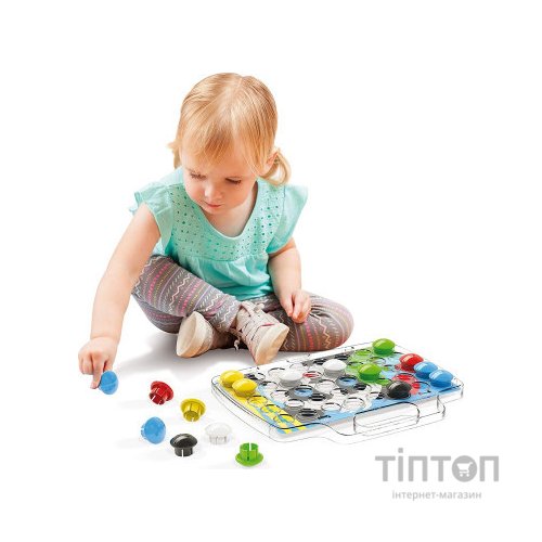 Набір для творчості Quercetti мозаїка 40 великих фішок + дошка (4206-Q)