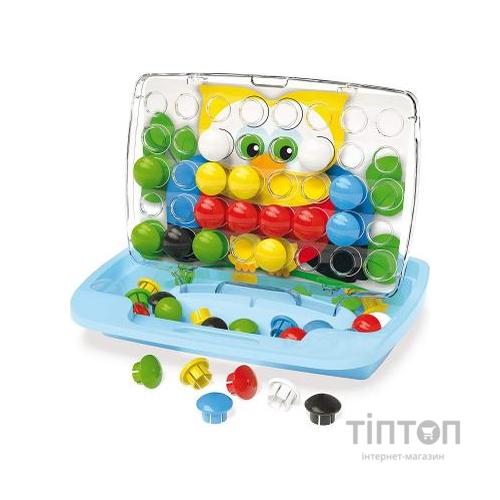 Набір для творчості Quercetti Мозаїка 48 великих фішок + дошка-кейс (4210-Q)