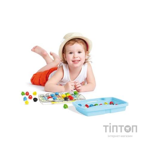 Набір для творчості Quercetti Мозаїка 48 великих фішок + дошка-кейс (4210-Q)