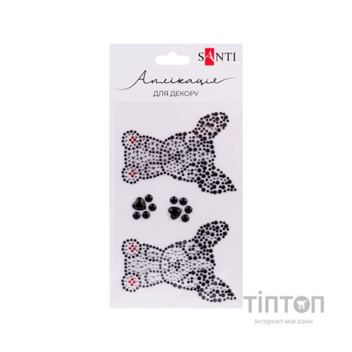 Набір для творчості Santi Puppies аплікація зі страз самоклеючих 9,5х15,5 см (742988)