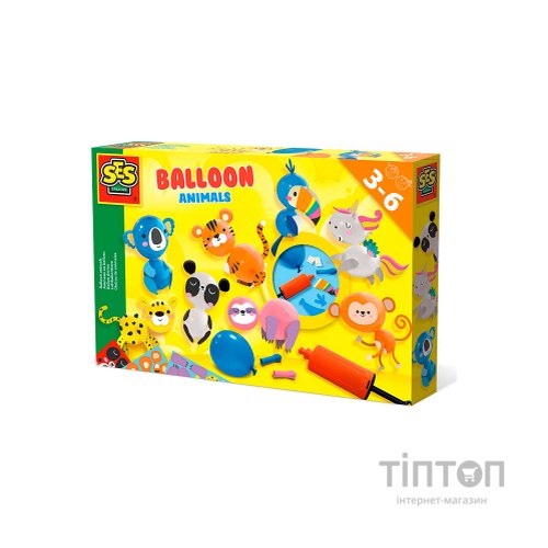 Набір для творчості Ses Creative Тварини з повітряних кульок (14649S)
