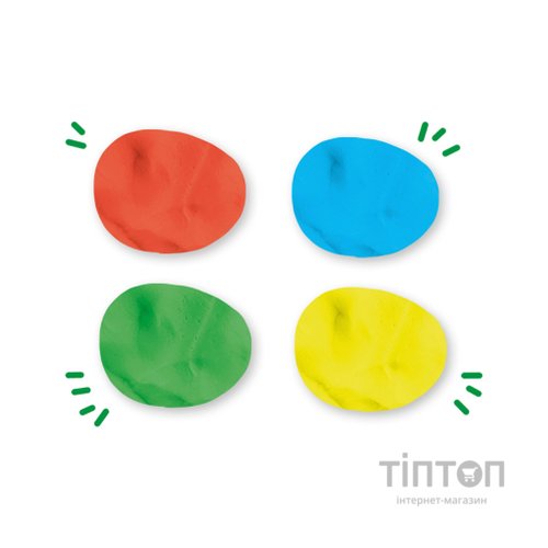 Набір для творчості Ses Feel good dough - Кольори, 4 баночки незасихаючої маси для ліплення (00511S)