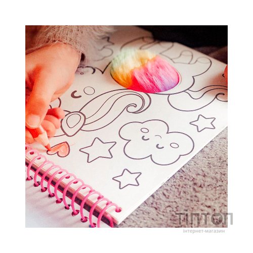 Набір для творчості Ses Книжка-розмальовка Пухнастики (0112S)