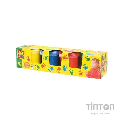 Набір для творчості SES Пальчикові фарби Мої перші малюнки (4 кольори) (0305S)