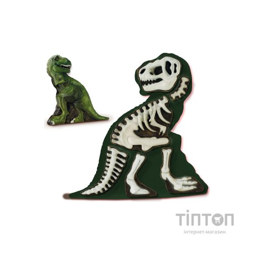 Набір для творчості Ses створення гіпсової фігурки Ті-Рекс зі скелетом (14206S)