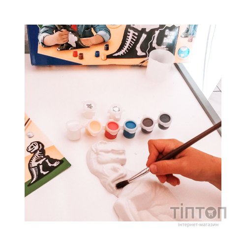 Набір для творчості Ses створення гіпсової фігурки Ті-Рекс зі скелетом (14206S)