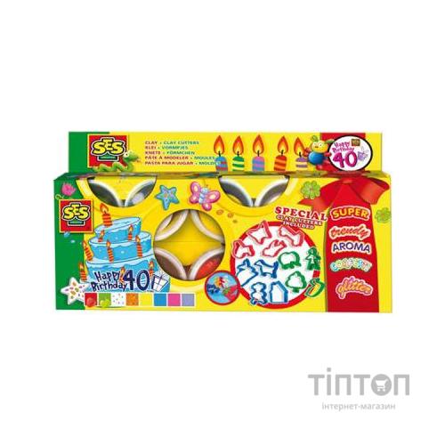 Набір для творчості SES Святковий (10 кольорів) (0498S)