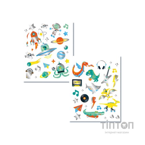 Набір для творчості Ses тату-наліпок Металік (14281S)