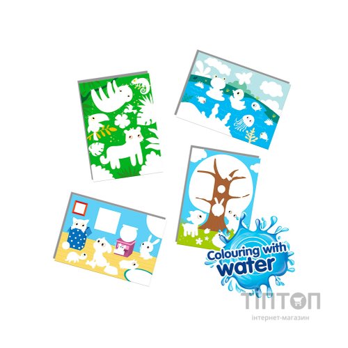 Набір для творчості Ses Водні малюнки Тварини (14456)